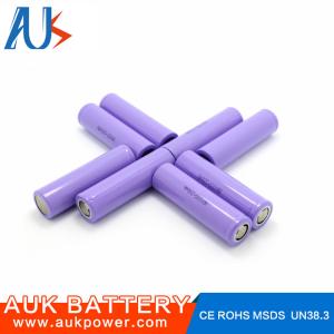 2600mAh 3.7V Li Ion Battery Cells 18650 Cylindrical Powerful