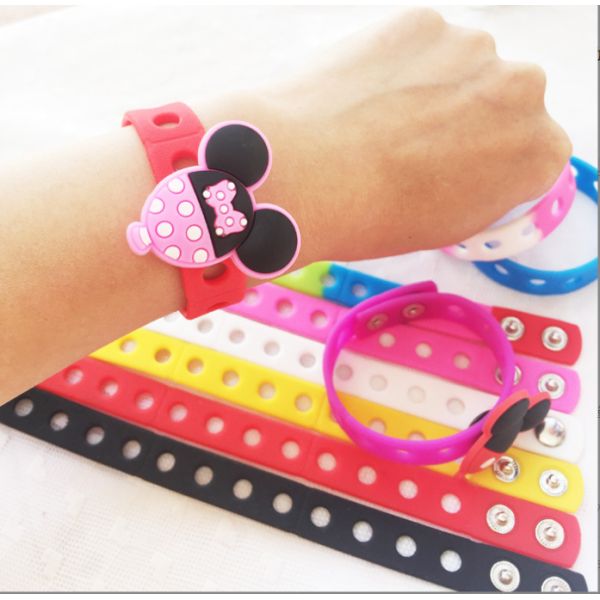 Custom Silicone Bracelet for Christmas Halloween Party Gifts Adjustable 21cm Wristband