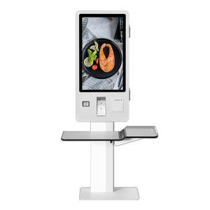 China Touch Screen Self Service Checkout Kiosk Payment Automated Order Machine For Store on sale