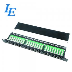 China 19'' FTP 48 Port 2U Cat6 Patch Panel For Lan Cabling Network on sale