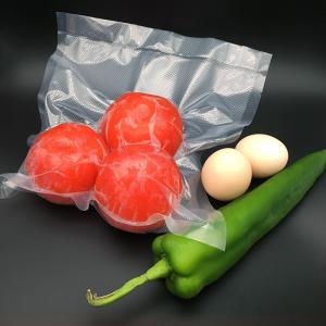 China Moisture Proof 3 Side Seal Embossed Vacuum Bag For Food Packaging wholesale