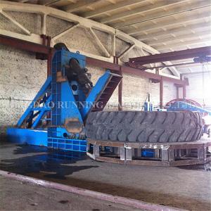 China 4m Large Waste Tyre Recycling Machine 20 - 100 Mesh Powder Size Low Energy Consumption wholesale