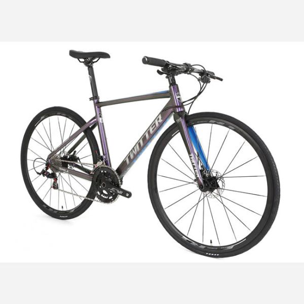 700C AL7005 Alloy Frame Road Bike , Hybrid Bicycle Bike SMILE 22 Speed