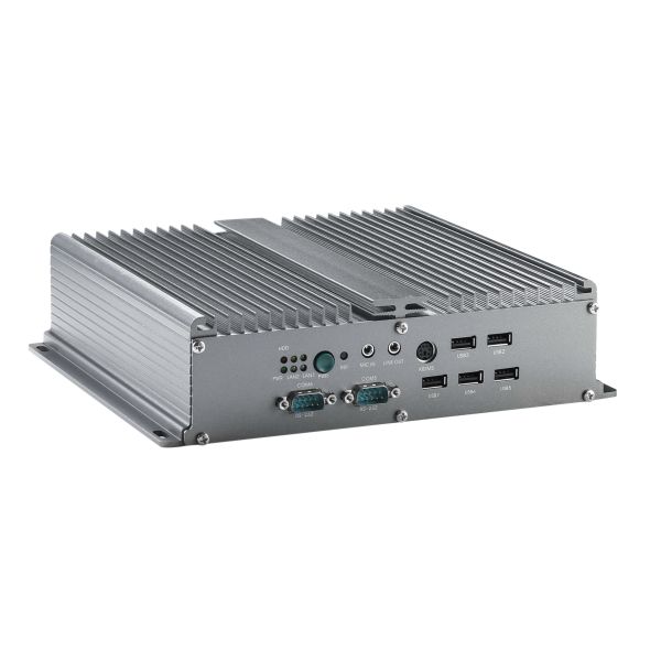 Fanless Box PC / 1037U CPU Fanless Embedded Box Pc 2LAN 6COM 6 USB