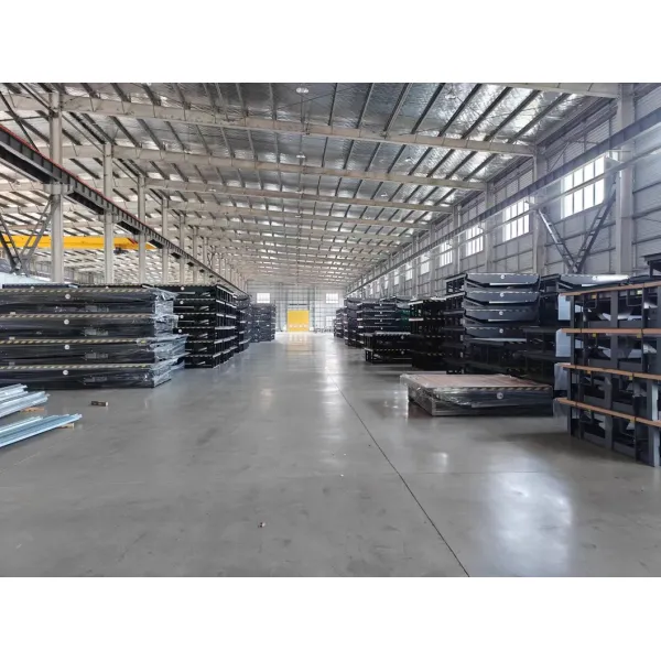 Fixed Hydraulic Dock Leveler with 0.75kw 380V 50Hz Motor for Truck Loading and Unloading 2000*2000*500(mm)