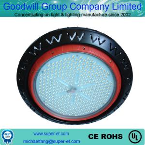 China Outdoor Meanwell power driver aluminum black color IP65 good design led high bay light 2 years warranty on sale