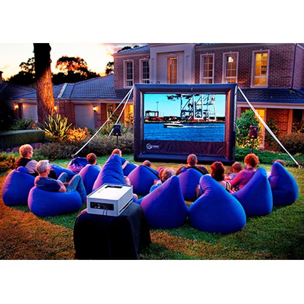 Outdoor Event Protable projector screen High quality Inflatable movie projector screen