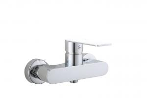 China Wall-Mounted Bath Shower Mixer Faucet Contemporary Style T9374A wholesale