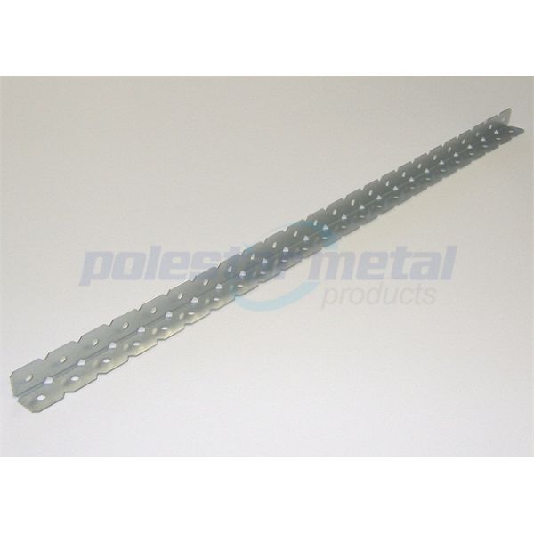 600mm Overall Length Zinc Plated Steel Stripping Flat Metal Brackets