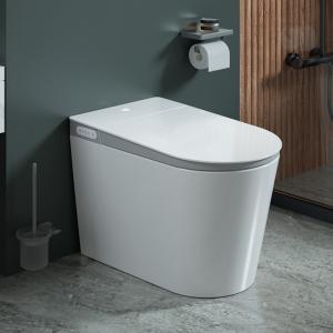 China Ceramic Floor One Piece Intelligent Smart Toilet Bowl Electric Automatic Flush WC Bidet wholesale