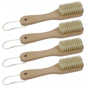 China Wooden Handle Soft Fiber Bristle Brush For Household Cleaning Laundry Clothes Shoe wholesale