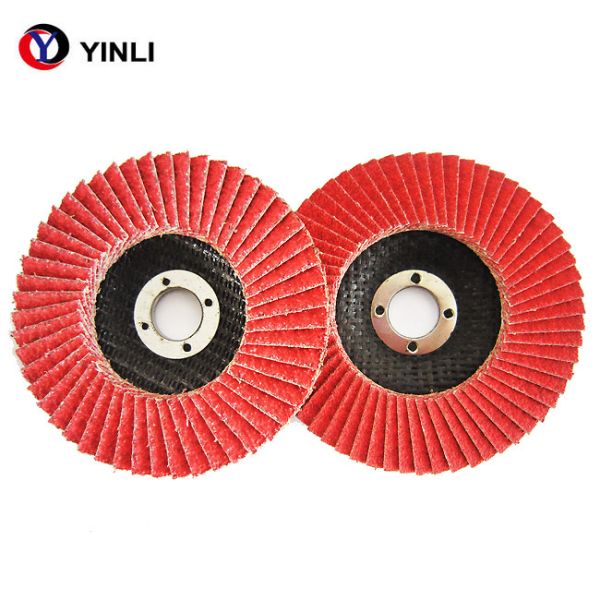 T27 Pulidora Ceramic Abrasive Flap Disc 125mm For Metal Polishing