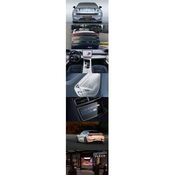 Zeekr 001 Electric New Energy Car Zeekr 001 Sport Electric Car Edition Sedan 140kwh 750km 675km 705km Long Range RWD