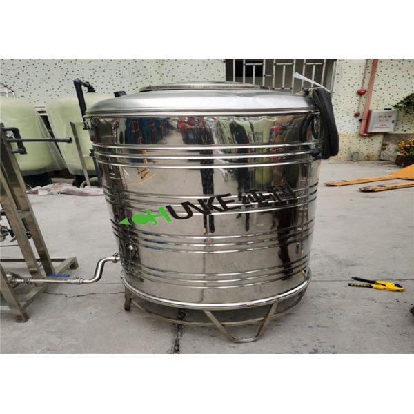 10000L Mixing Ro Water Storage Tank For Mineral Water Plant Light Weight