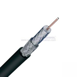 China RG8 50 Ohm Wireless Transmission Coax Cable stranded center conductor for greater flexibility on sale
