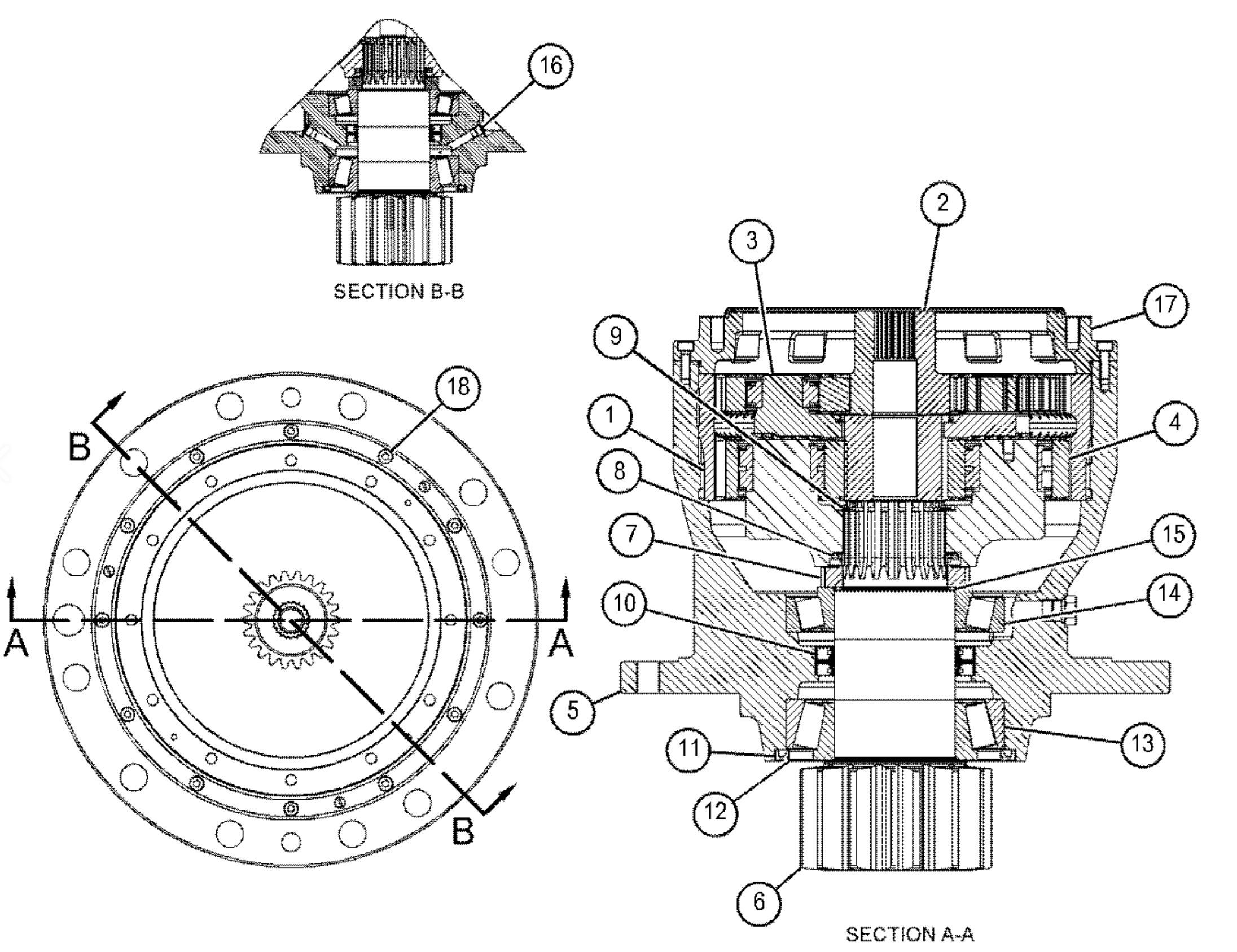 5367286 Crawler Excavator Spare CAT320 CAT320 GC EXCAVATOR 536-7286 DRIVE GP Swing Reduction Gear E320 E320GC E323GC E323GX Gear Reduction
