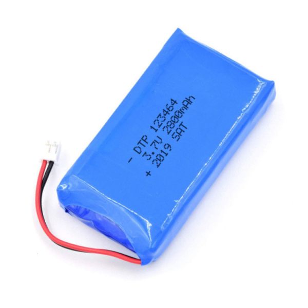 UN38.3 2800mAh 3.7V Lithium Ion Rechargeable Battery