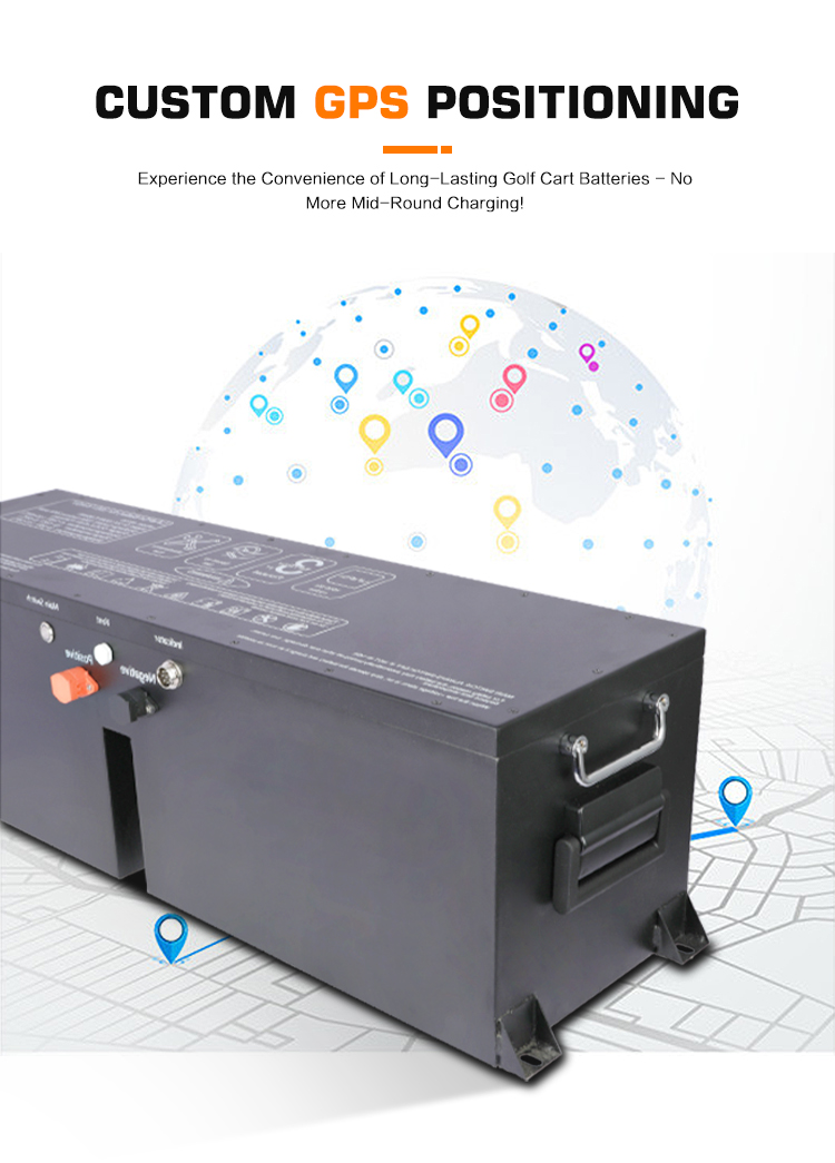 Golf Cart Lifepo4 Batteries 48V 150AH Club Car Golf Cart Battery 2