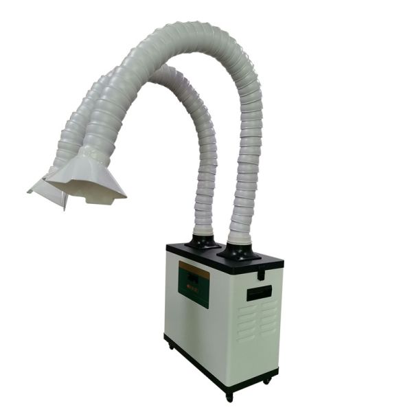 CE Certificate 200W Portable Welding Soldering Fume Eater with Remote Controller and LCD Display