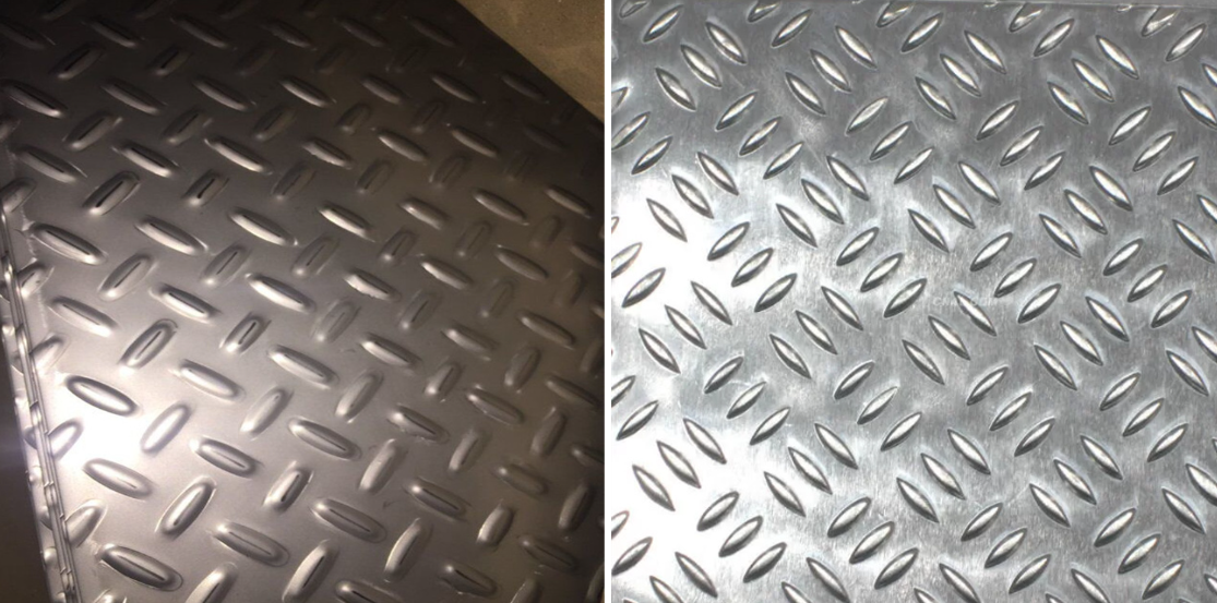 201 304 316 Diamond Stainless Checkered Plate Anti Slip 3MM 4MM 5MM 6MM 7MM 8MM