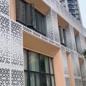 China Aluminum Metal Curtain Wall Architectural Perforated Metal Panels wholesale