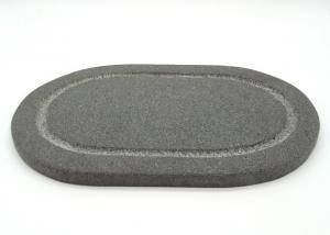 China Basalt Steak Stone Grill Plates , Oval Stone Grill Hot Plates For Cooking wholesale