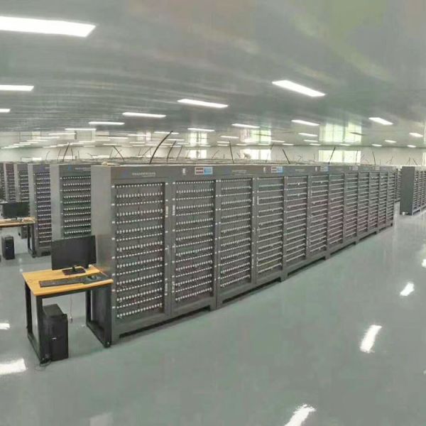 512 Channel Battery Capacity Tester Discharge 18650 32650 21700 Battery Cell Grading Machine