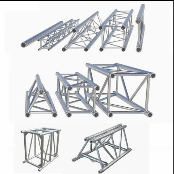 Portable Aluminum Spigot Truss 290mm 4m No Rust Square Lighting Truss
