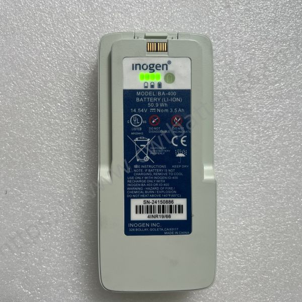 Inogen One G4 BA-400 Rechargeable Lithium Ion Battery Single Cell 14.54V 3.5Ah 50.9Wh