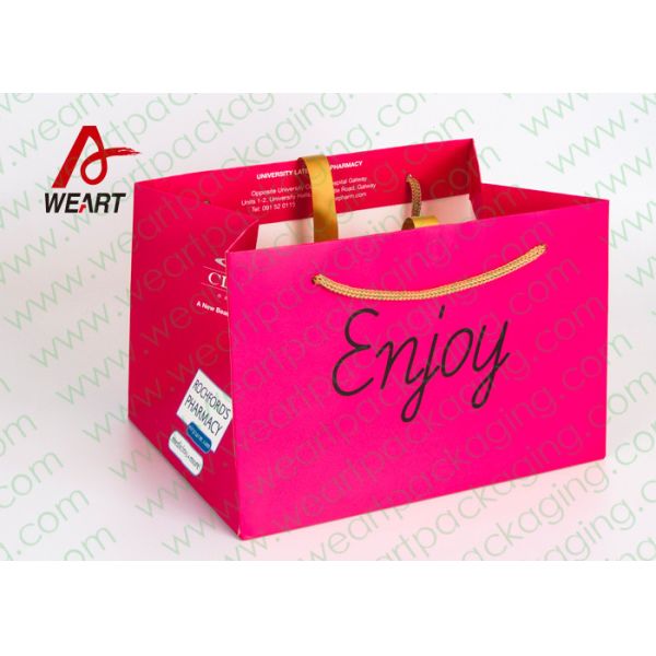 Glossy Lamination Cute Custom Printed Gift Bags For Halloween Variou Sizes