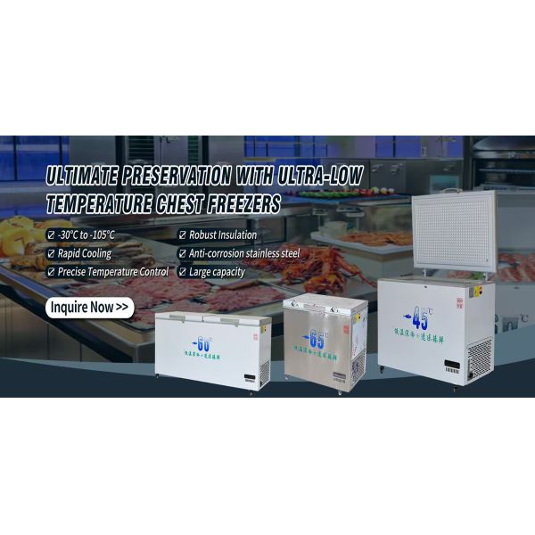 Multi-climate Minus 85 Degree Ultra-low Temperature Commercial Freezer for Meat