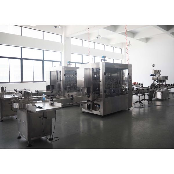 Liquid Soap Bottle Filling Line Automatic Shampoo Filling Machine Stable Operation