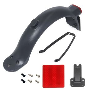 China Rear Mudguard for Xiaomi M365 Pro Pro2 1S Scooters Licence Plate Fender Metal Bracket Set electric scooter accessories parts on sale