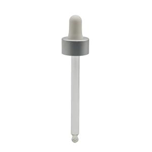 China Plastic Cap Rubber Bulb 24/400 Cosmetic Droppers wholesale