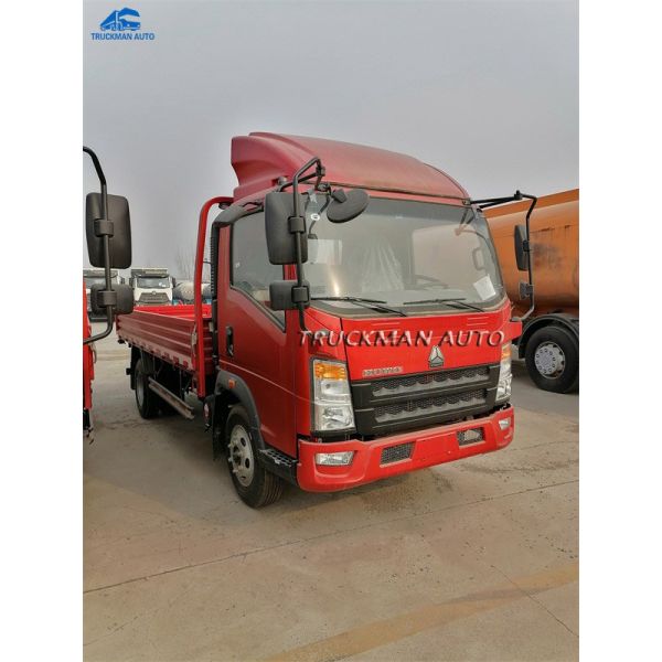 5 Ton Side Wall HOWO Light Truck Short Distance Transport