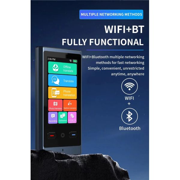 Travel Voice Language Converter AI Recording Photo Scanning Instant Translator