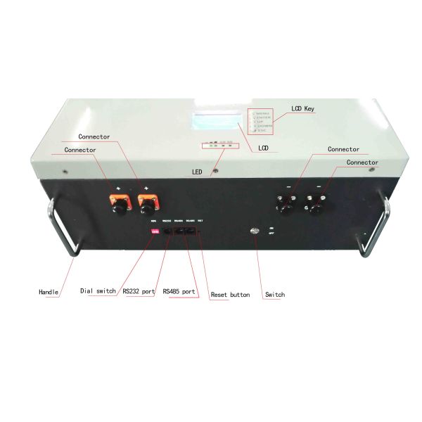 6000 Cycle 16S 5kwh 51.2v 100ah 48 Volt Lithium Ion Battery