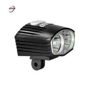 Buy cheap 2000 Lumen Front Bike LED Flashlight Double Switch Waterproof from wholesalers