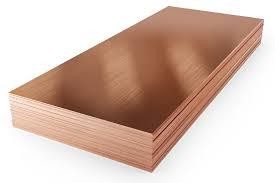 China C10200 C11000 C10200 Pure Copper sheet Flat Beryllium Brass Plate wholesale