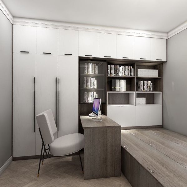 Bedroom Swing Door Wardrobe Flat Packed Shaker Furniture Custom