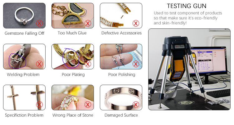 Unisex Stainless Steel Gold Ring Set 5# 6# Couple Engagement Rings