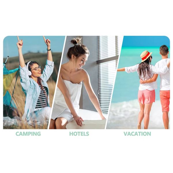 Wholesale 30x60cm Travel Portable Dual-Use Wet/Dry Compression Towel