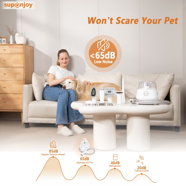 Pet Cat Clipper Shedding Brush Grooming Kit and Vacuum Pet Grooming Products Mental ABS