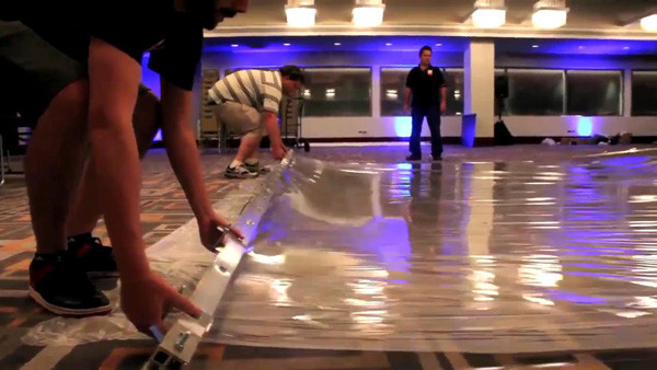 Indoor Screen Holographic Projection Film High Definition For Hologram