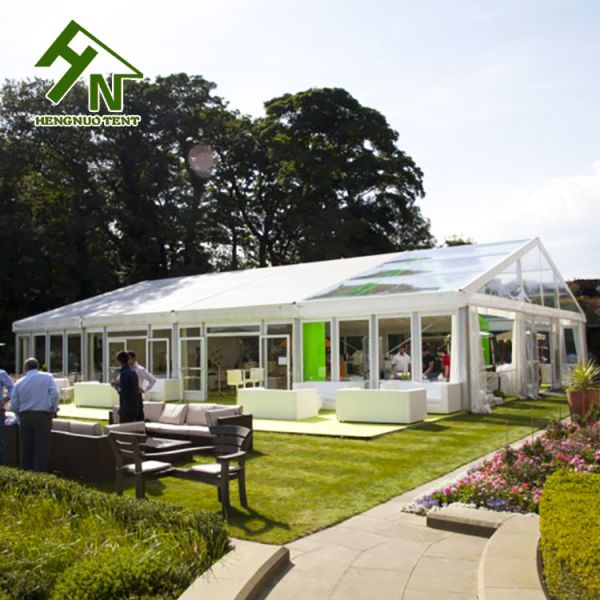 Clear Transparent Party Tent Aluminum Alloy 6061-T6A Shaped Tent