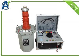 China Electrical Oil Insulation Hipot Test Kit With HV Transformer 5KVA/50KV AC DC wholesale