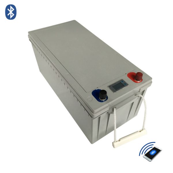 Lithium Iron Phosphate Battery Solar 12v 200Ah Battery With Bluetooth