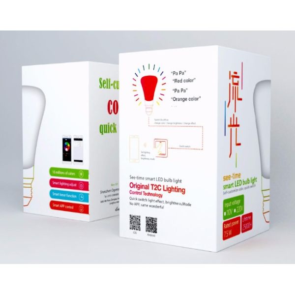 High Brightness Wifi Smart Led Light Bulb K For Android IPhone Phone Timing Control