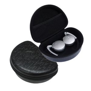 China Foldable Headphone Protective Case , Black EVA Foam Earbud Carrying Case wholesale