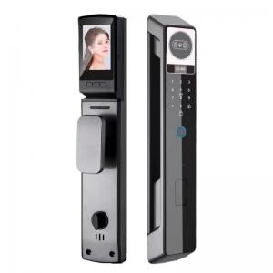 China Custom Biometric Front Door Lock Fingerprint Deadbolt Lock With App wholesale